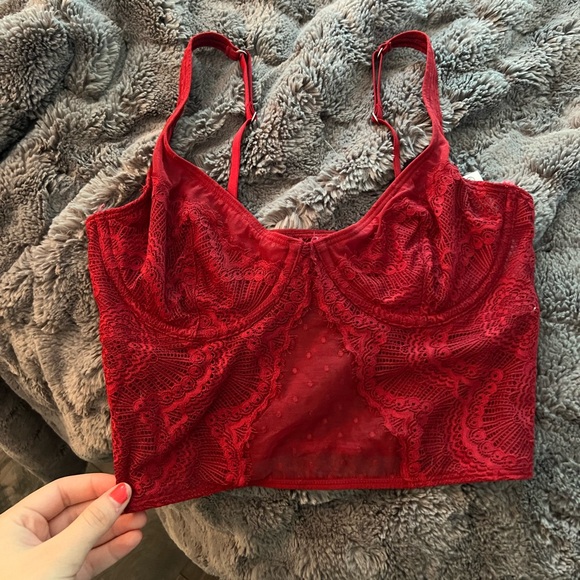 New Hollister lace corset top - Picture 3 of 4